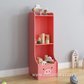 3 Tier Colorful Bookshelf Kids Open Shelves